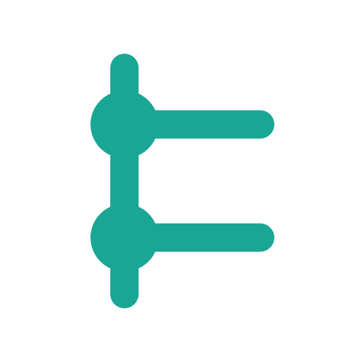CaseStatusTracker logo — a teal case-event timeline